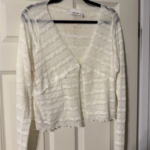 Willow Ivory Lace Top